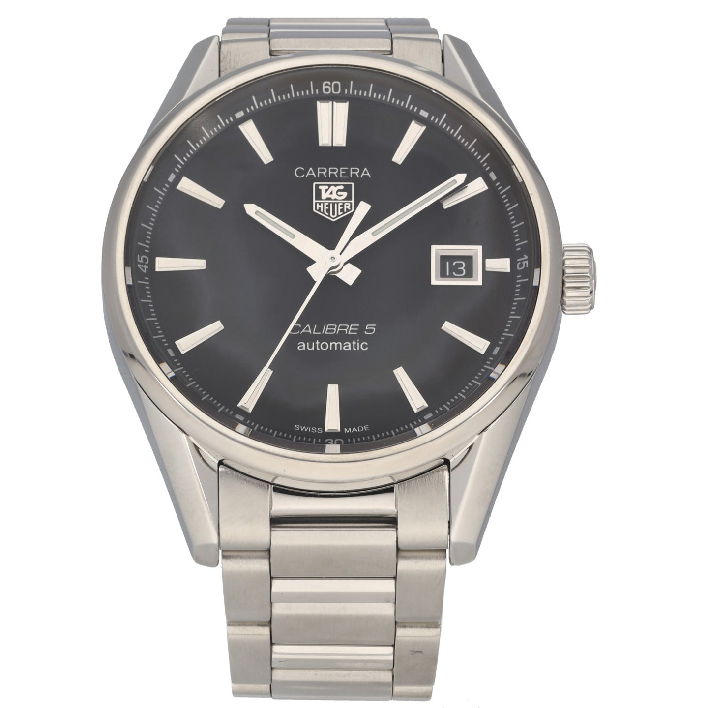 Tag Heuer Carrera WAR211A-2 39mm Stainless Steel Watch