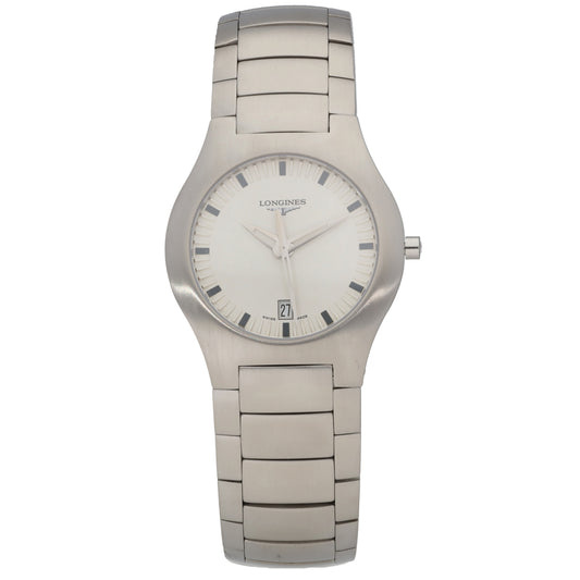 Longines Oposition L3.617.4 36mm Stainless Steel Watch