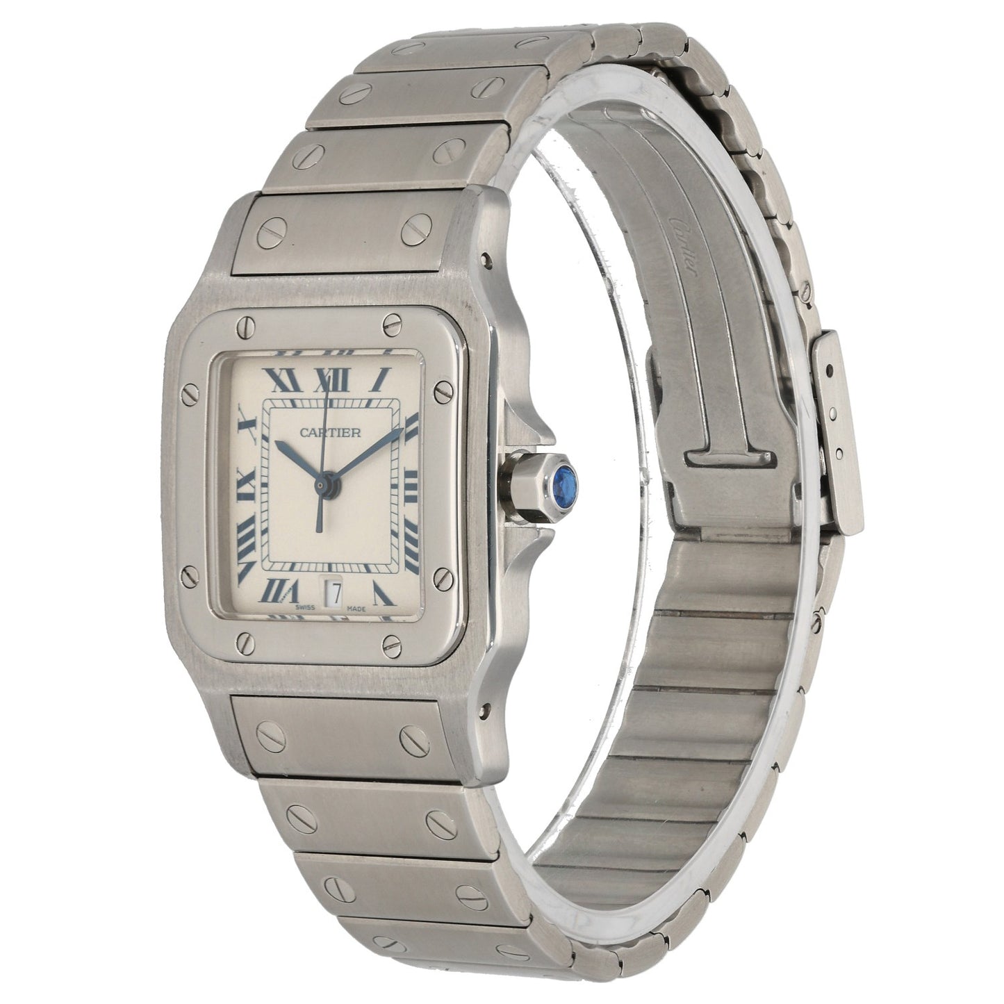 Cartier Santos Galbee W20018D6 29mm Stainless Steel Watch