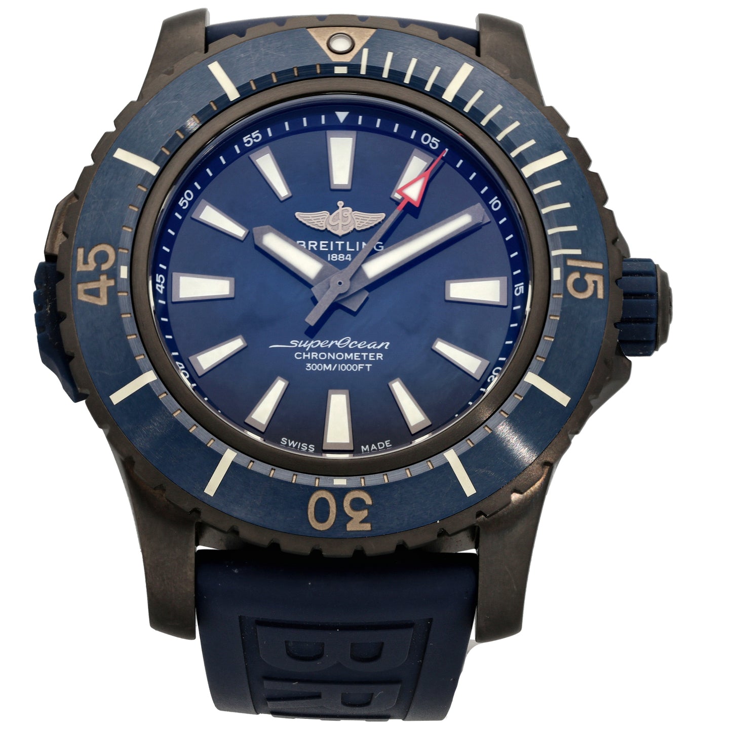 Breitling Superocean 48 V17369 48mm DLC Titanium Watch