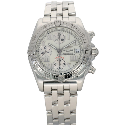 Breitling Cockpit A13358 39mm Stainless Steel Watch