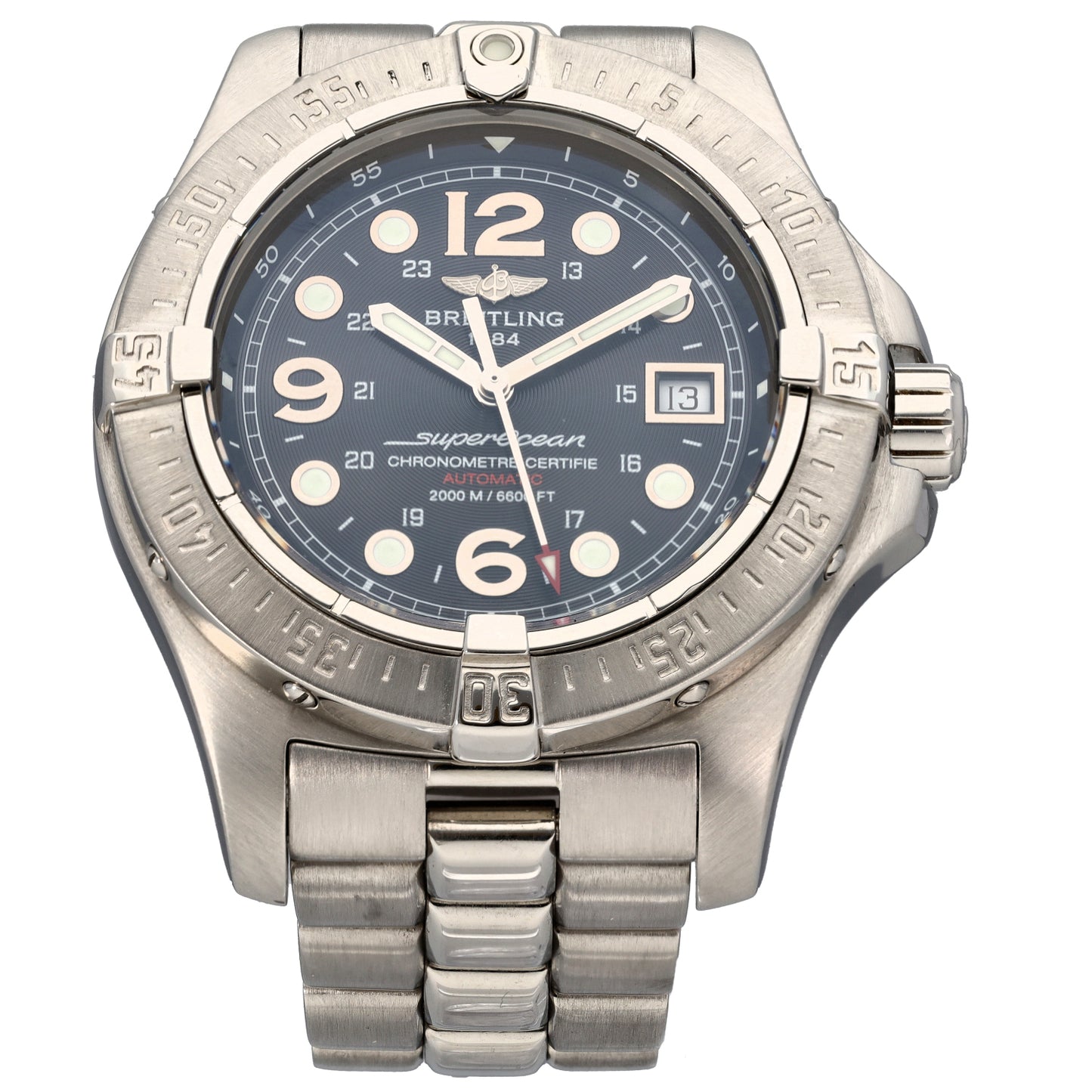 Breitling Superocean A17390 44mm Stainless Steel Watch