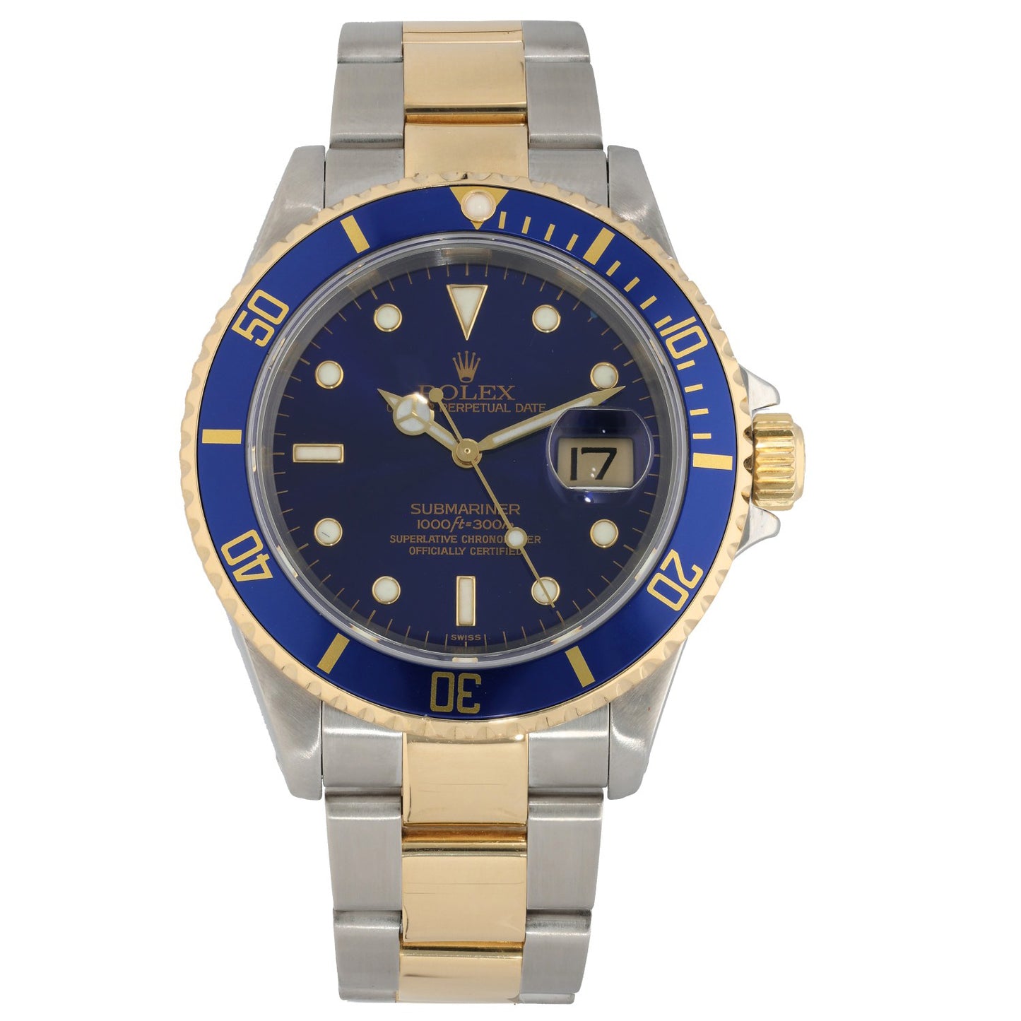 Rolex Submariner 16613 40mm Bi-Colour Watch