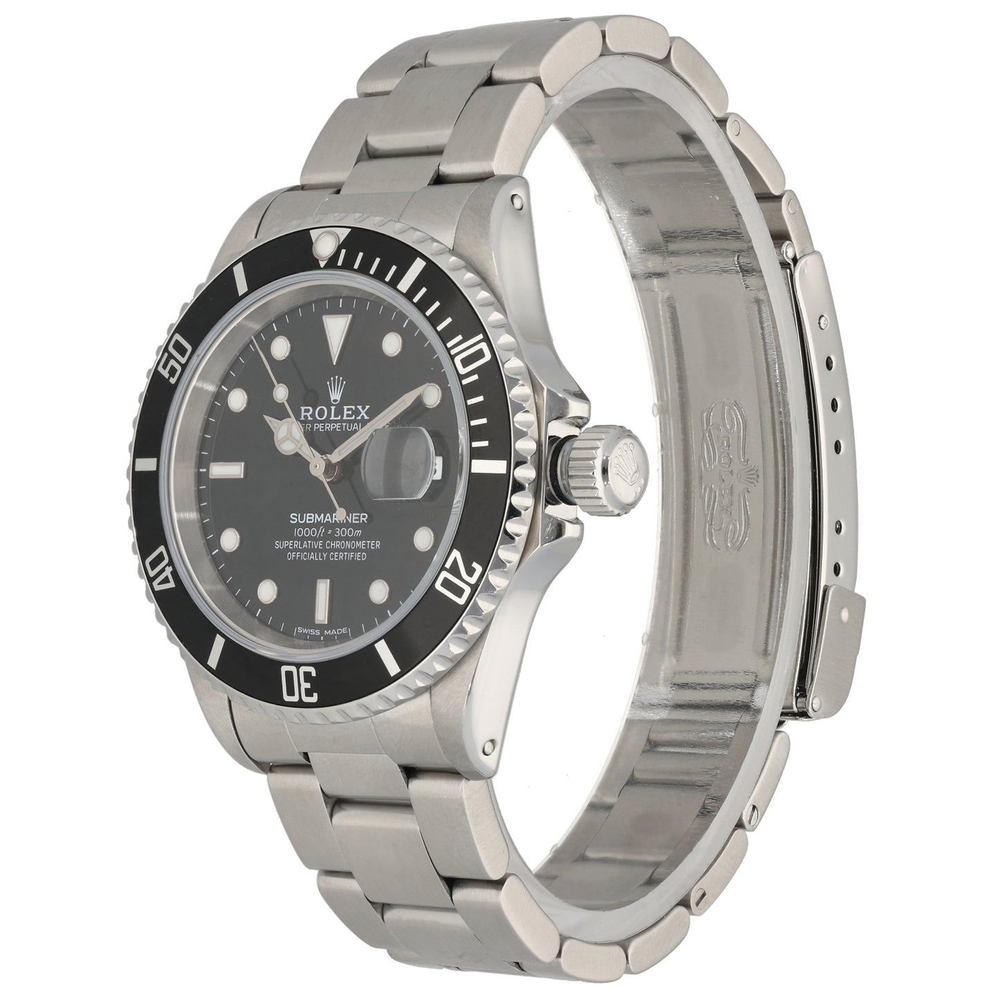Rolex Submariner 16610 40mm Stainless Steel Watch