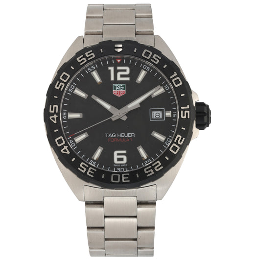 Tag Heuer Formula 1 WAZ1110 42mm Stainless Steel Watch