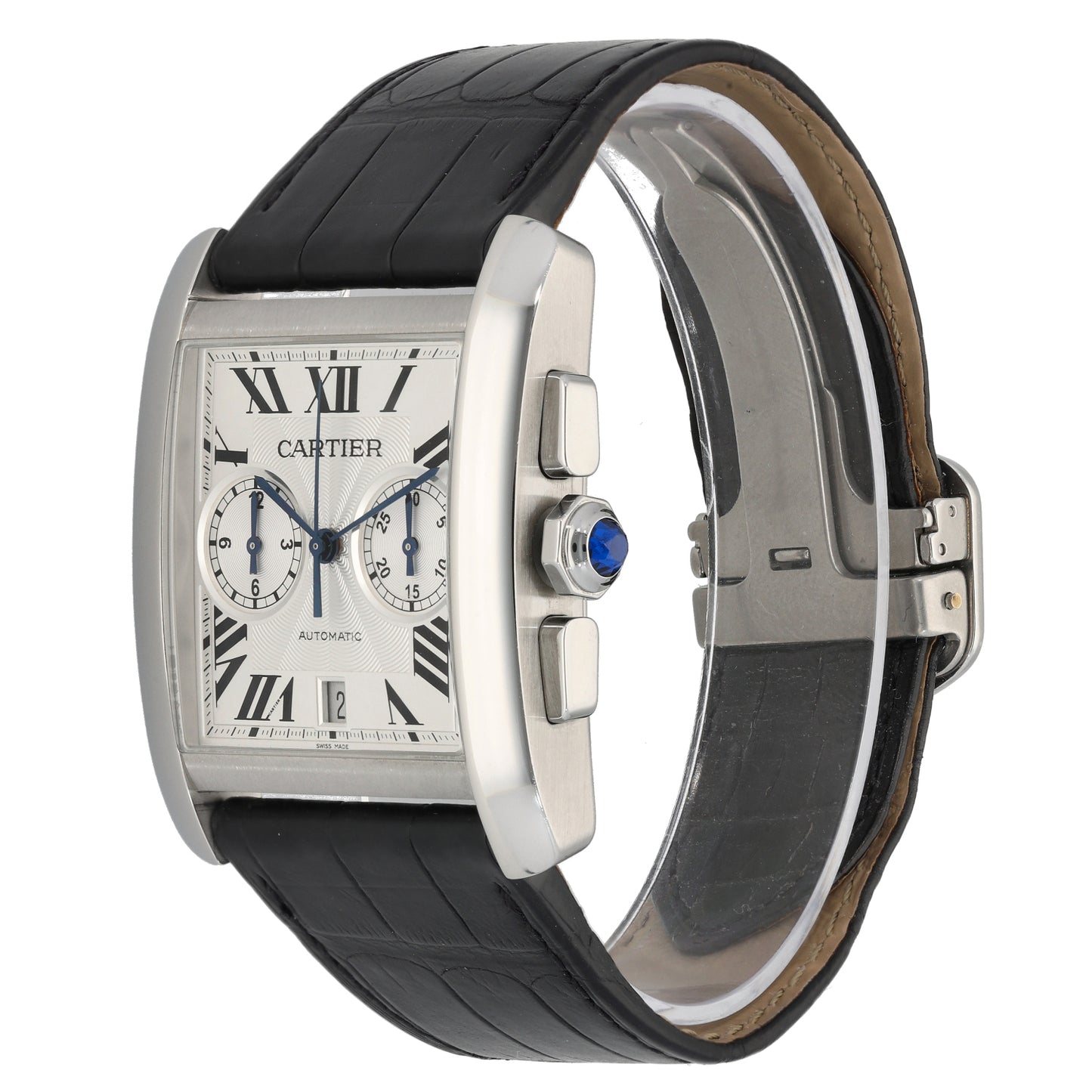 Cartier Tank MC 3666 35mm Stainless Steel Watch