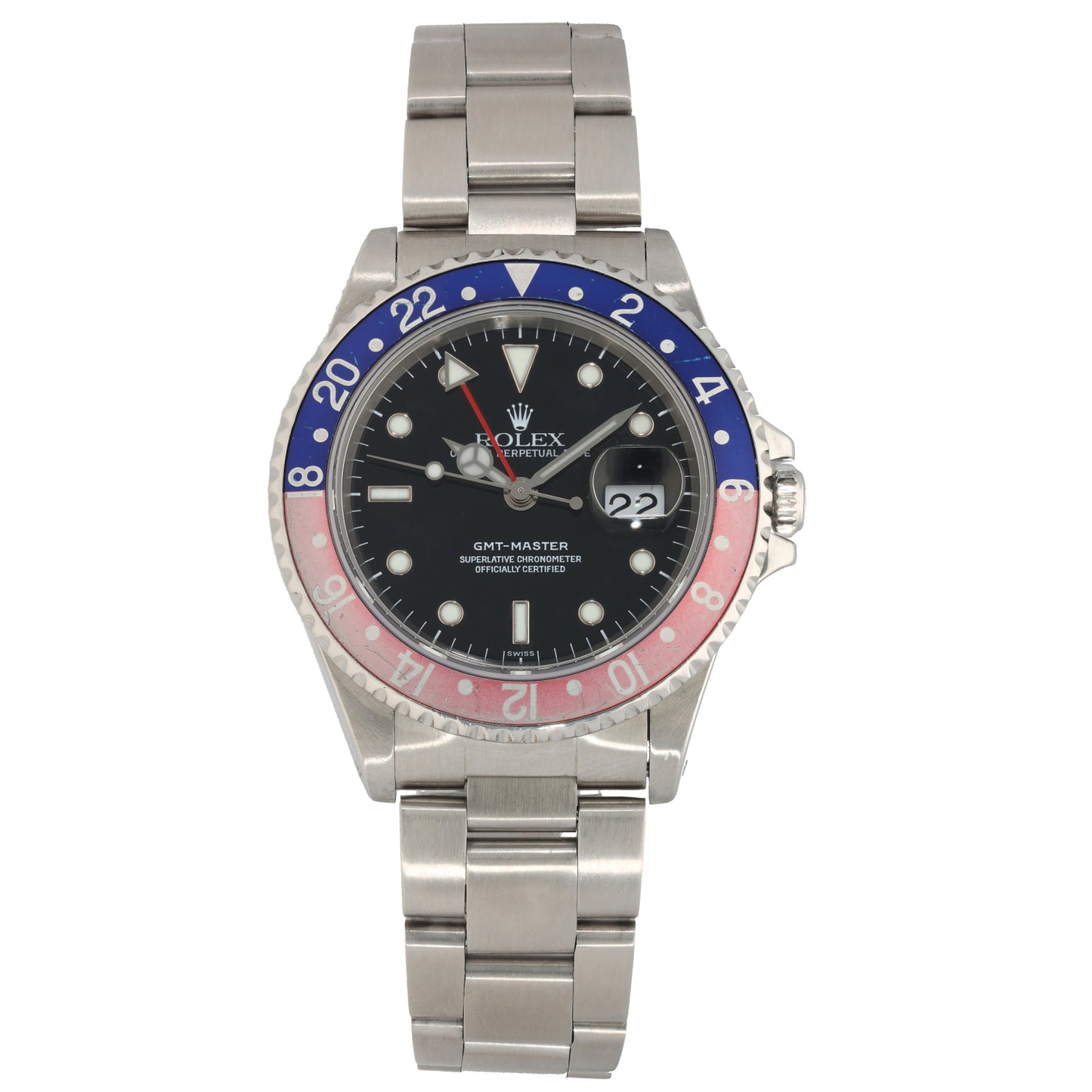 Rolex GMT Master 16700 40mm Stainless Steel Watch