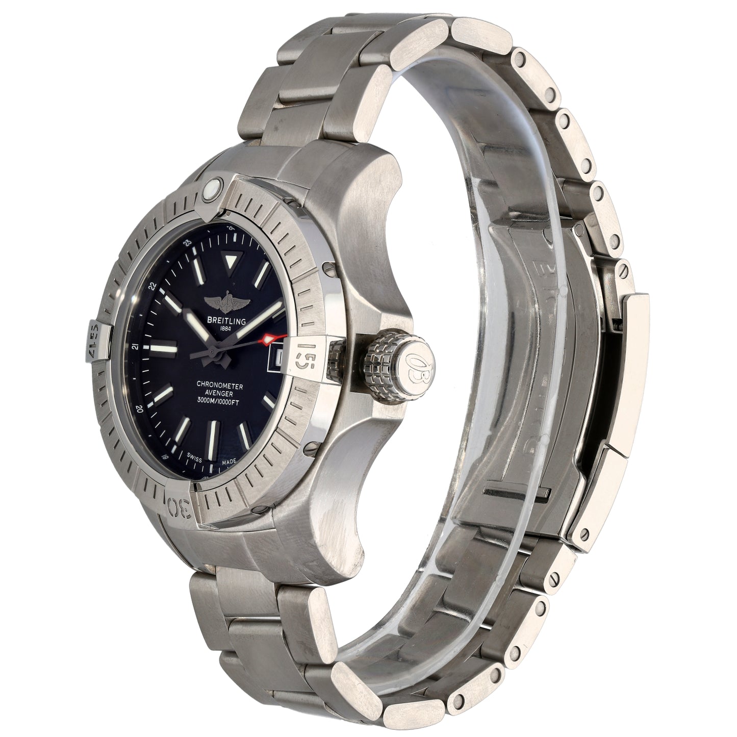 Breitling Avenger Seawolf 45 A17319 45mm Stainless Steel Watch