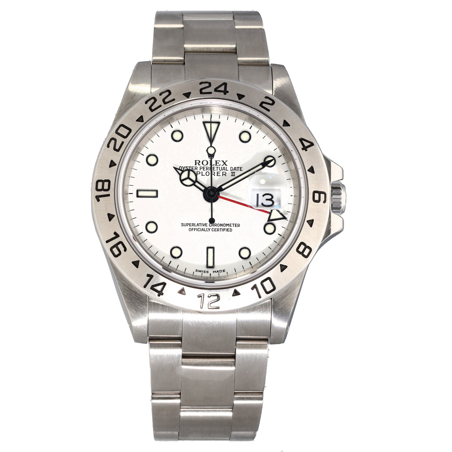 Rolex Explorer II 16570 40mm Stainless Steel Watch