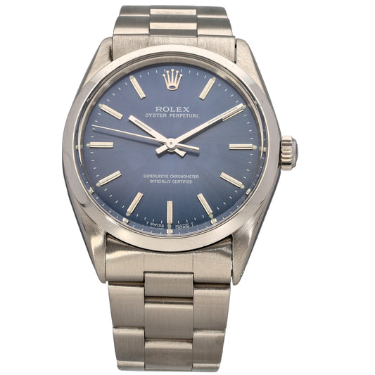 Rolex Oyster Perpetual 1002 34mm Stainless Steel Watch