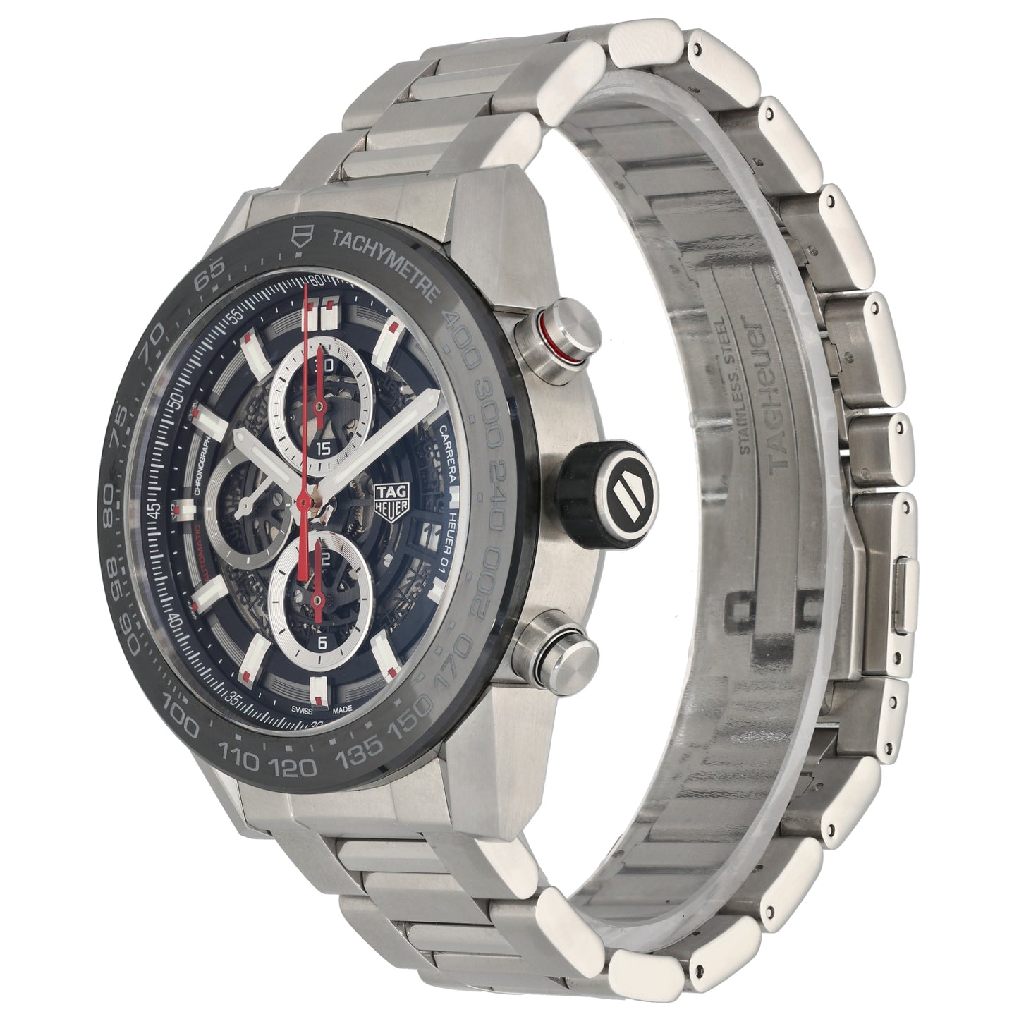 Tag Heuer Carrera CAR2A1W-0 43mm Stainless Steel Watch