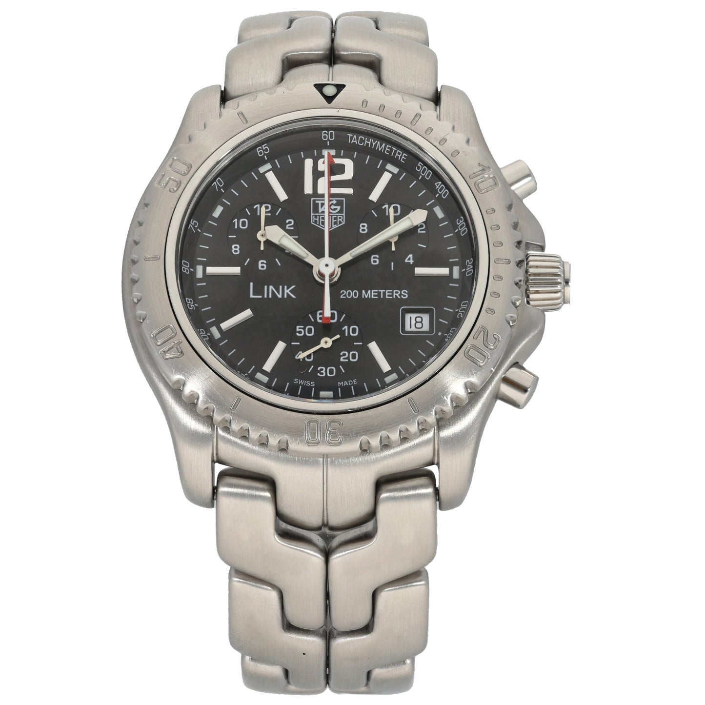 Tag Heuer Link CT1111-0 41mm Stainless Steel Watch