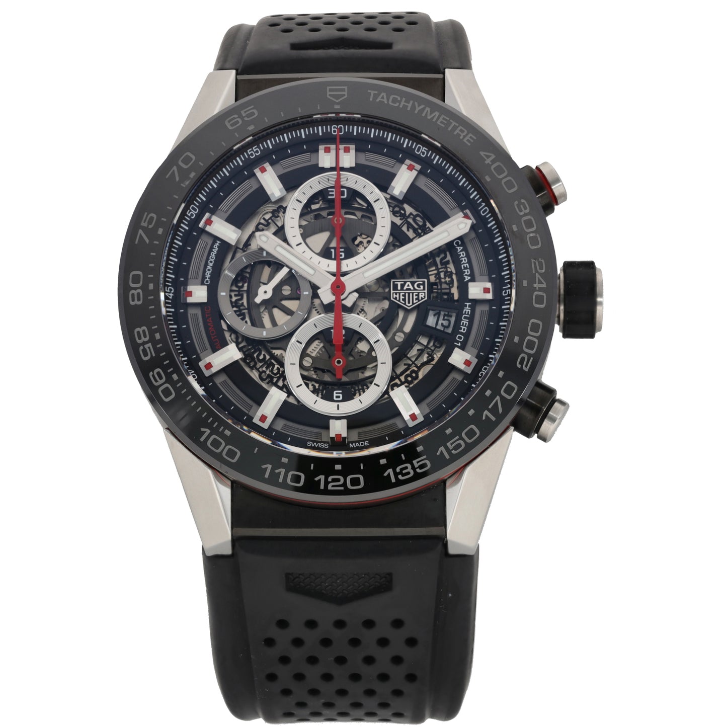Tag Heuer Carrera CAR2A1Z-0 45mm PVD Stainless Steel Watch