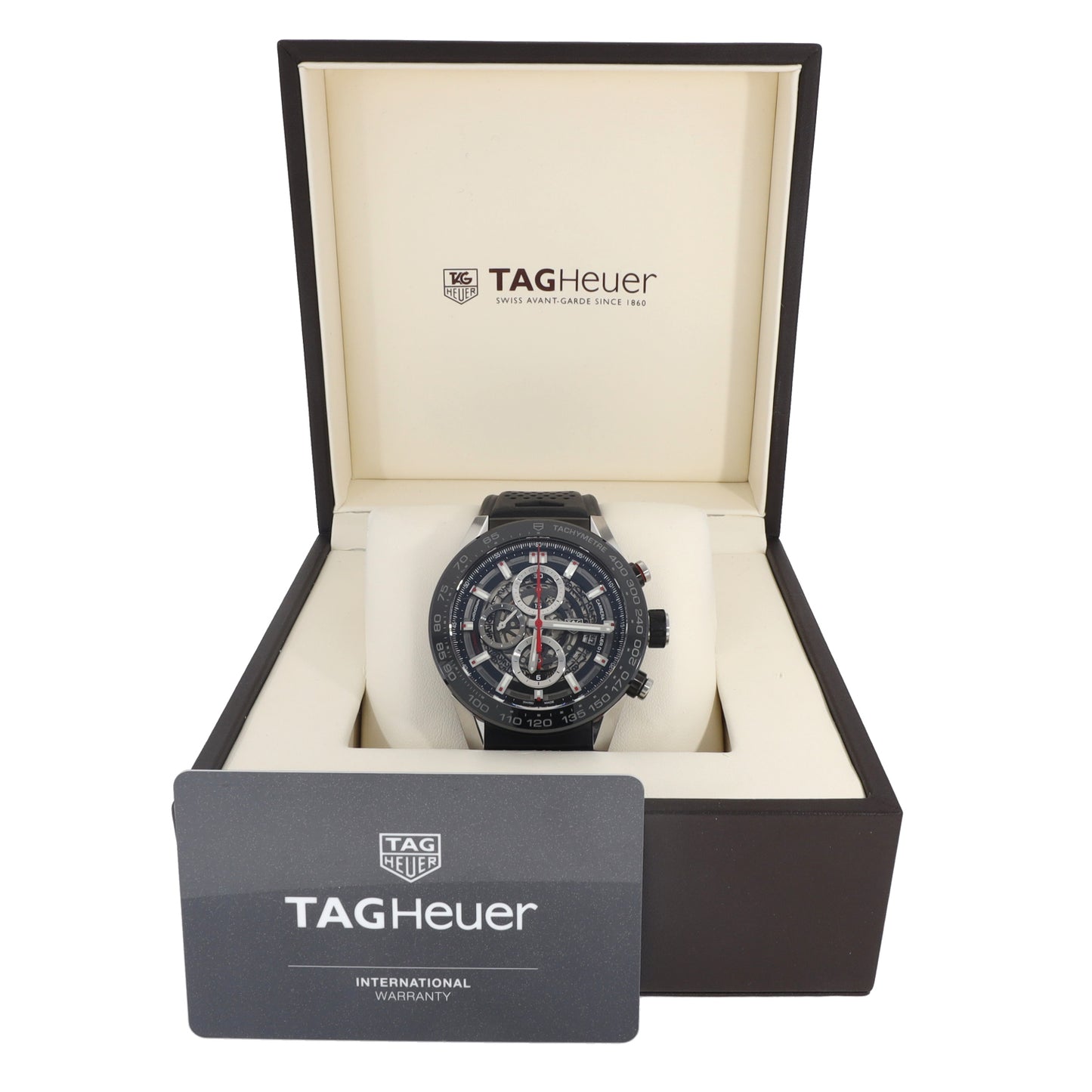 Tag Heuer Carrera CAR2A1Z-0 45mm PVD Stainless Steel Watch