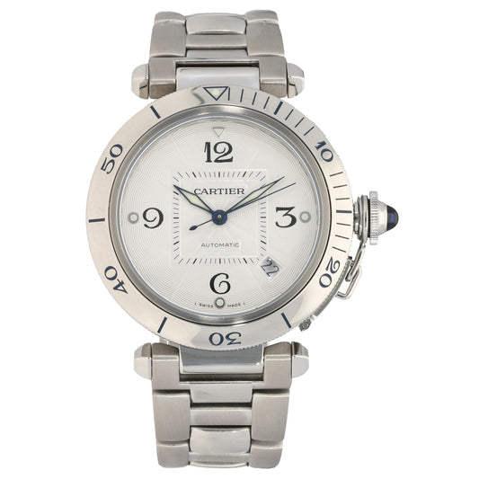 Cartier Pasha 2378 38mm Stainless Steel Watch