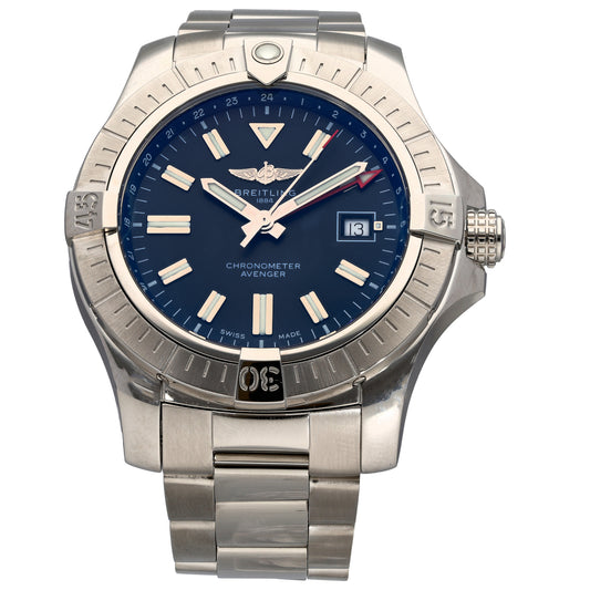 Breitling Avenger GMT A32395 45mm Stainless Steel Watch