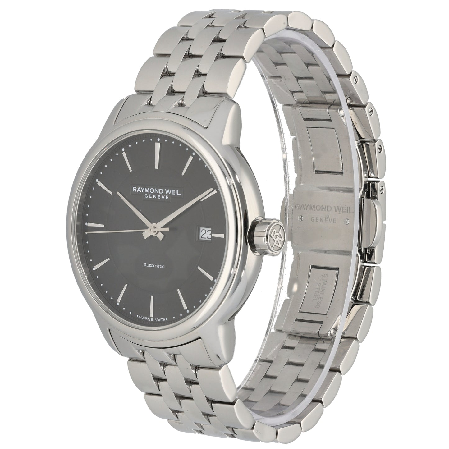 Raymond Weil Maestro 2237 39.5mm Stainless Steel Watch