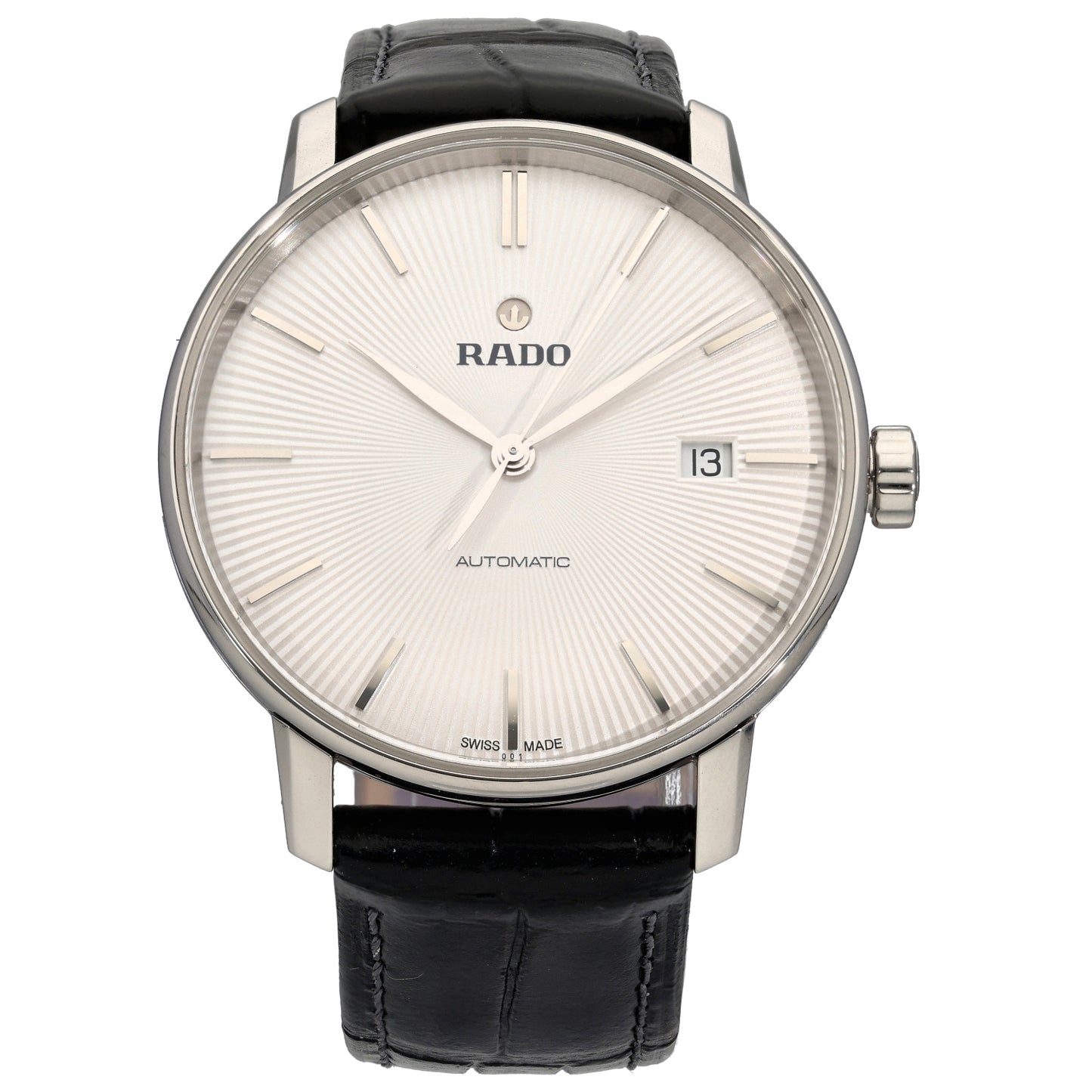 Rado Coupole 763.3860.4 38mm Stainless Steel Watch