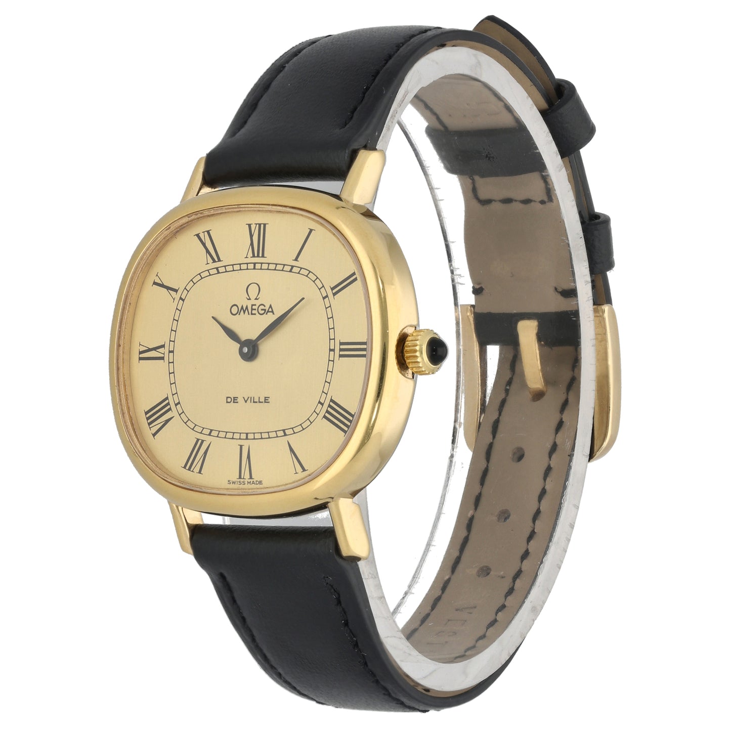 Omega De Ville 32mm Gold Plated Watch