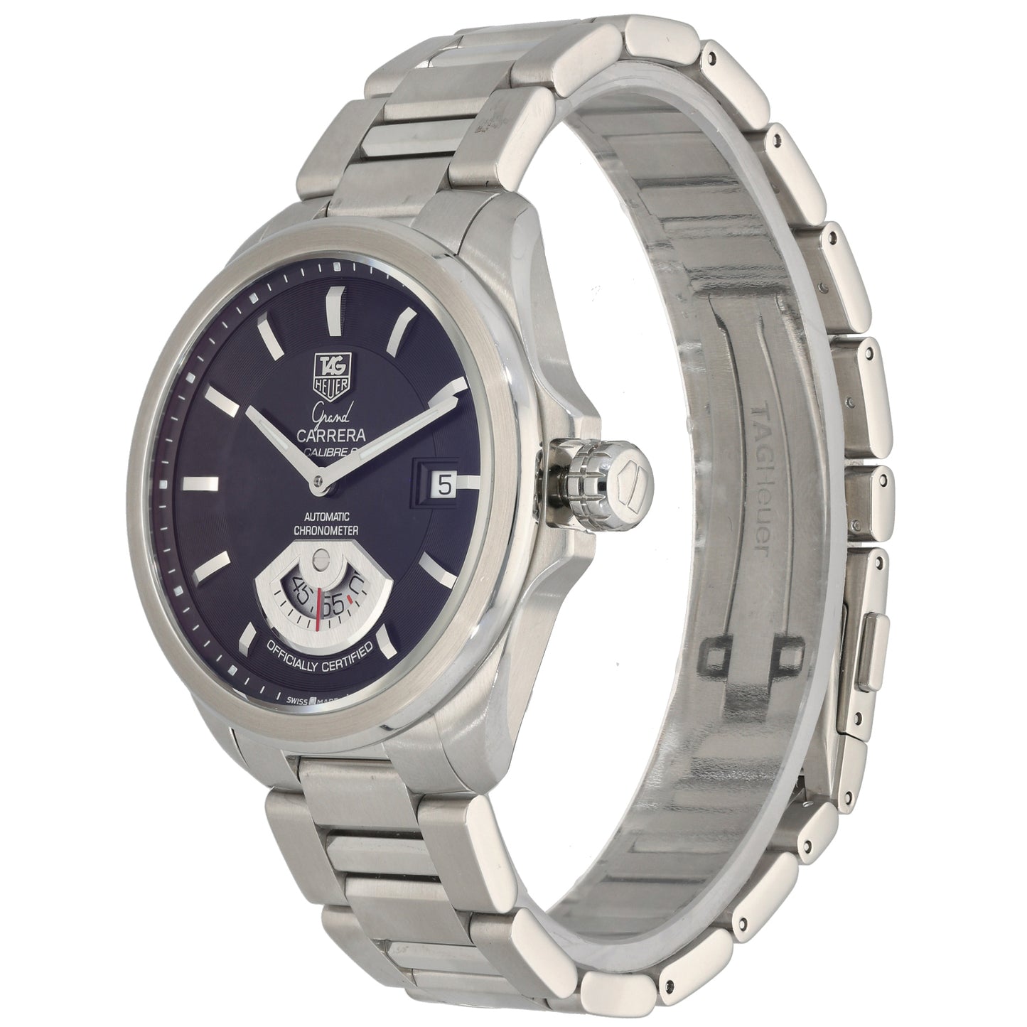 Tag Heuer Grand Carrera WAV511A 40mm Stainless Steel Watch