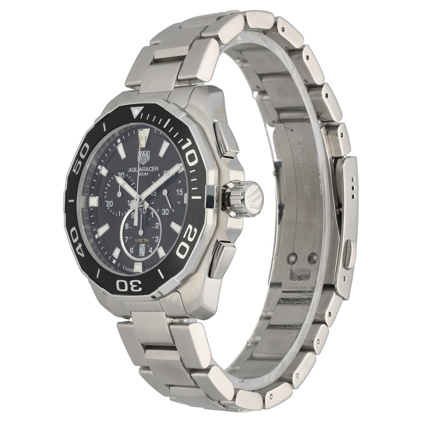 Tag Heuer Aquaracer CAY111A 43mm Stainless Steel Watch