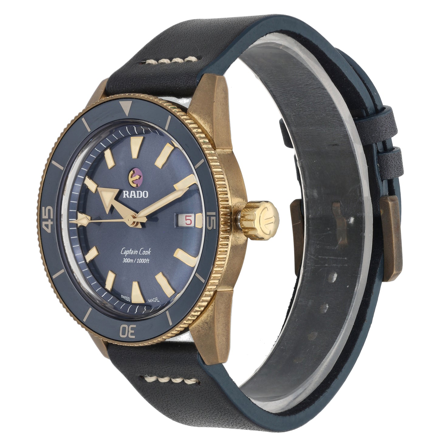 Rado Captain Cook 763.0504.3 42mm Bi-Colour Watch