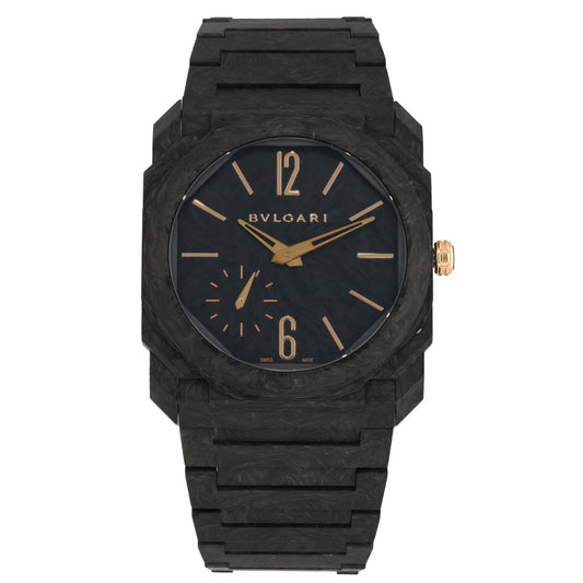 Bvlgari Octo Finissimo BGO 40 CXT 40mm Carbon Watch