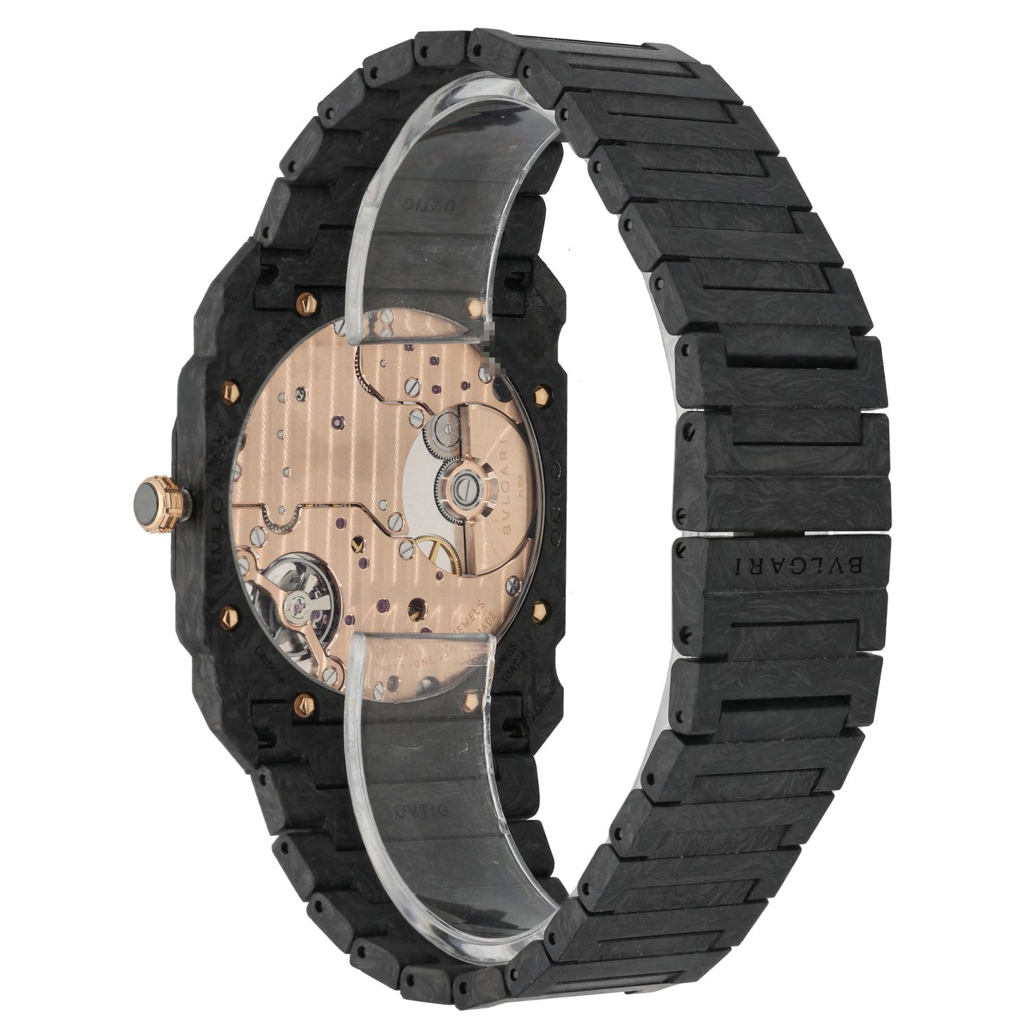 Bvlgari Octo Finissimo BGO 40 CXT 40mm Carbon Watch