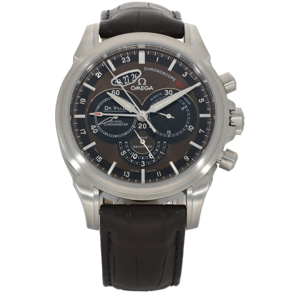 Omega De Ville Chronoscope 422.13.44.52.13.001 44mm Stainless Steel Watch