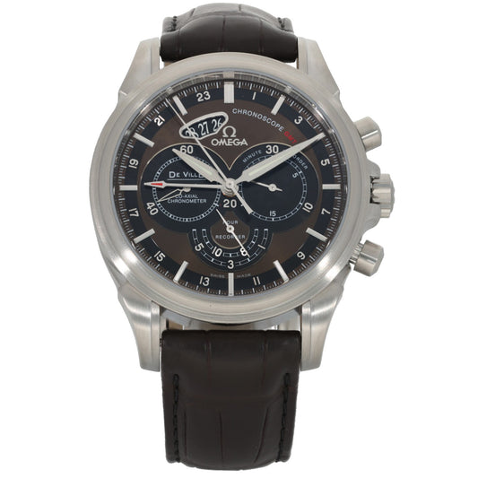 Omega De Ville Chronoscope 422.13.44.52.13.001 44mm Stainless Steel Watch