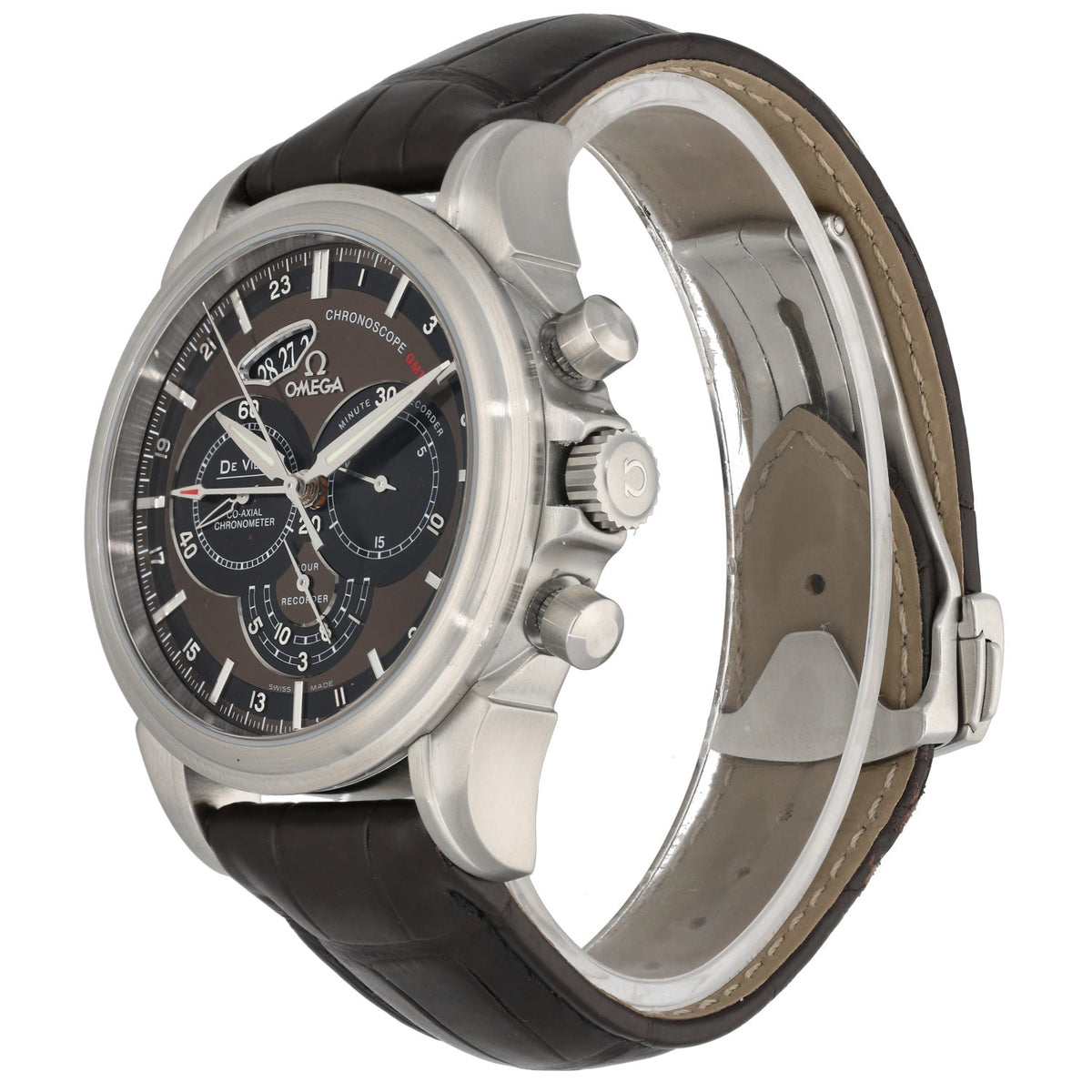 Omega De Ville Chronoscope 422.13.44.52.13.001 44mm Stainless Steel Watch