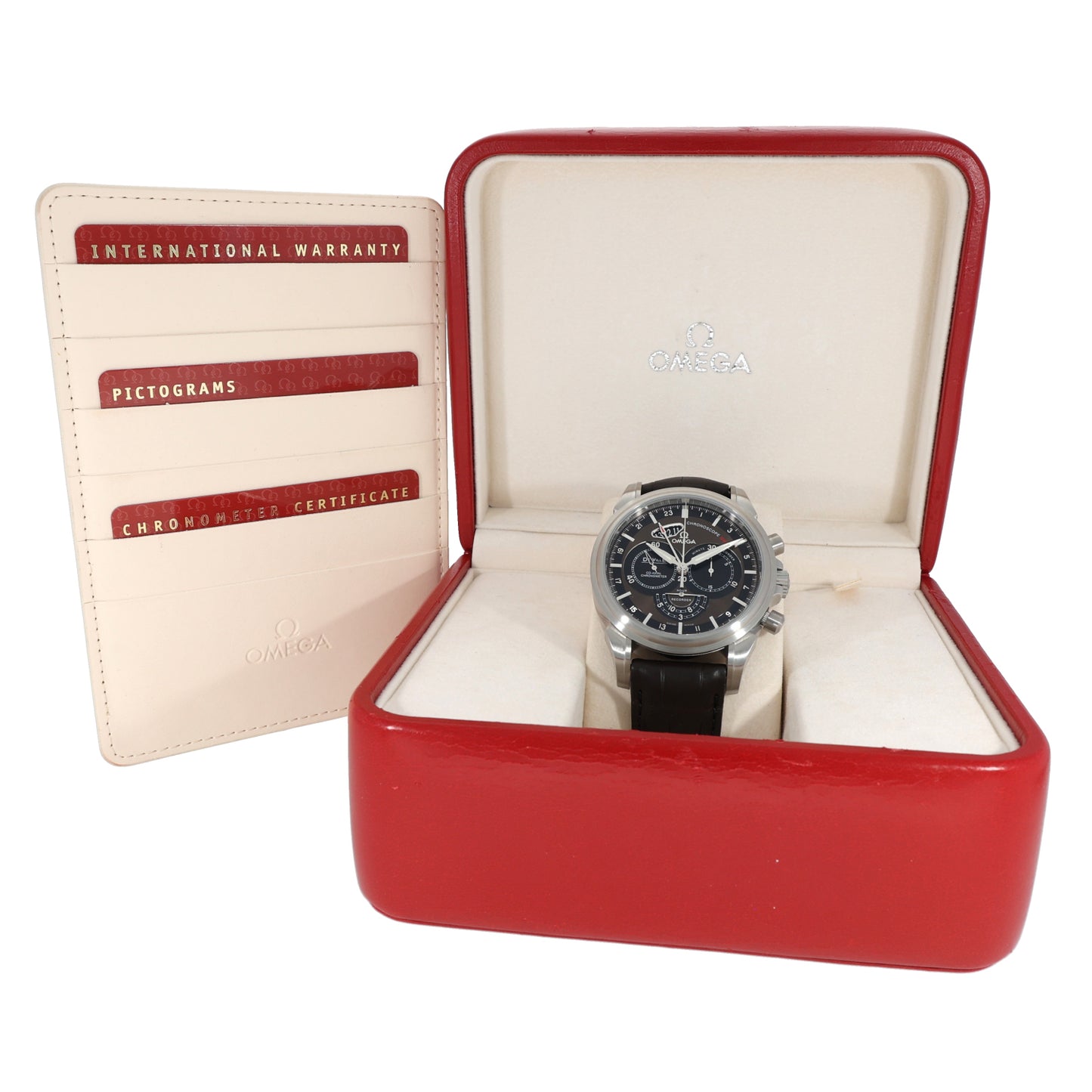 Omega De Ville Chronoscope 422.13.44.52.13.001 44mm Stainless Steel Watch