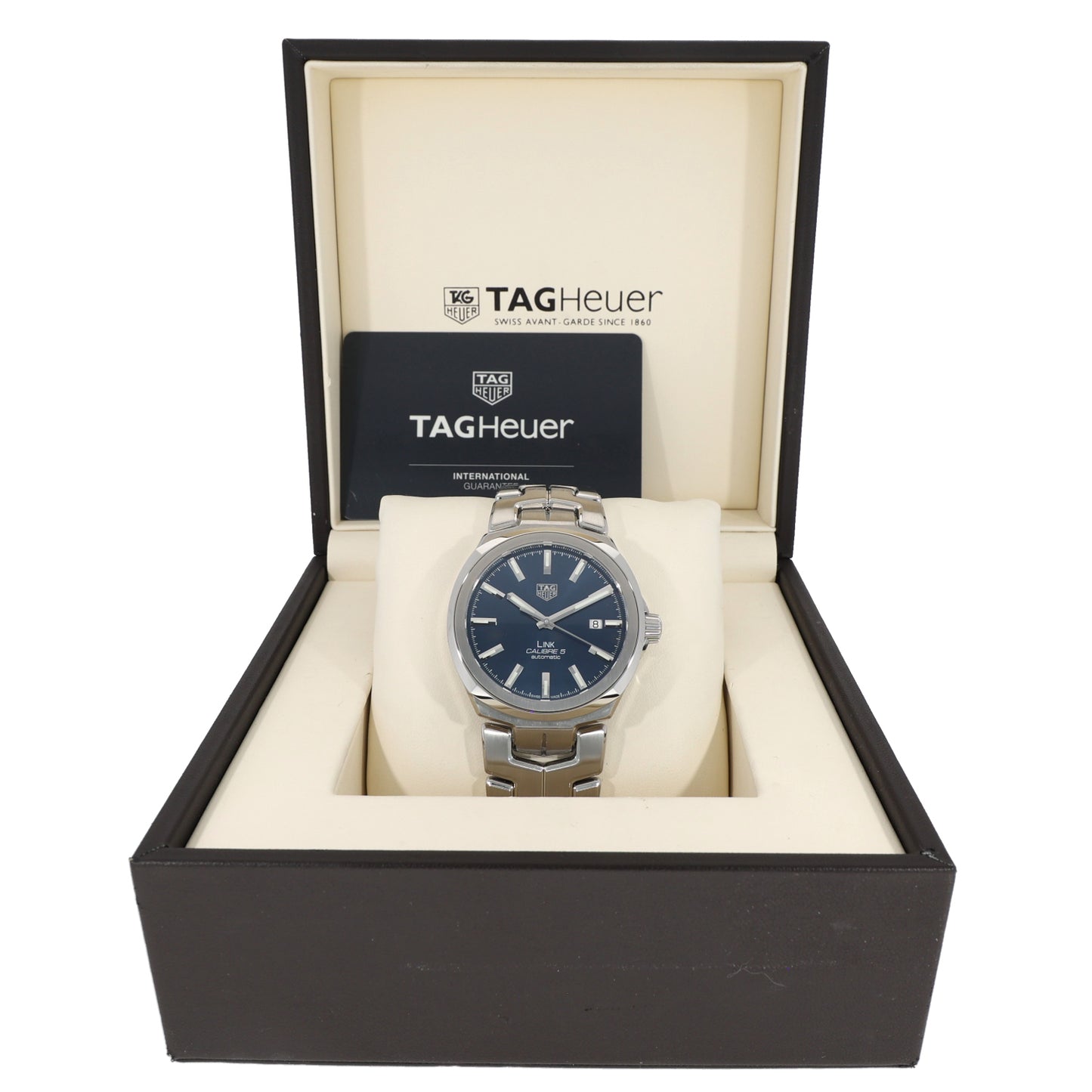 Tag Heuer Link WBC2112 41mm Stainless Steel Watch