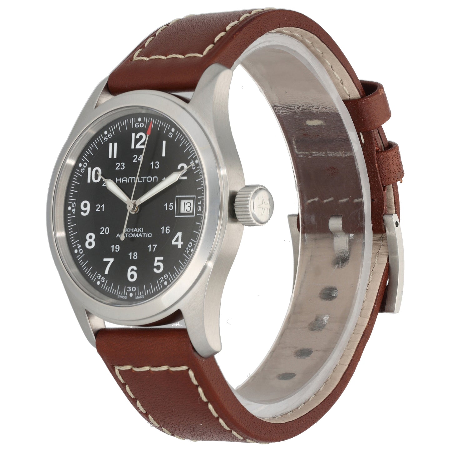 Hamilton Khaki Field H704551 38mm Stainless Steel Watch