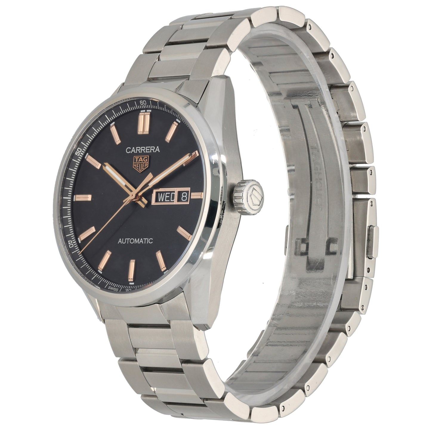 Tag Heuer Carrera WBN2013 41mm Stainless Steel Watch