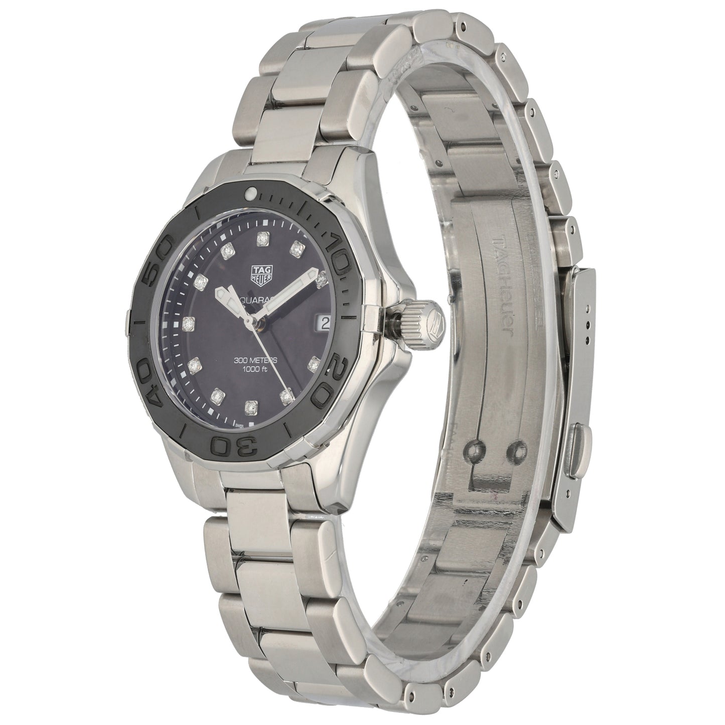 Tag Heuer Aquaracer WAY131M 35mm Stainless Steel Watch