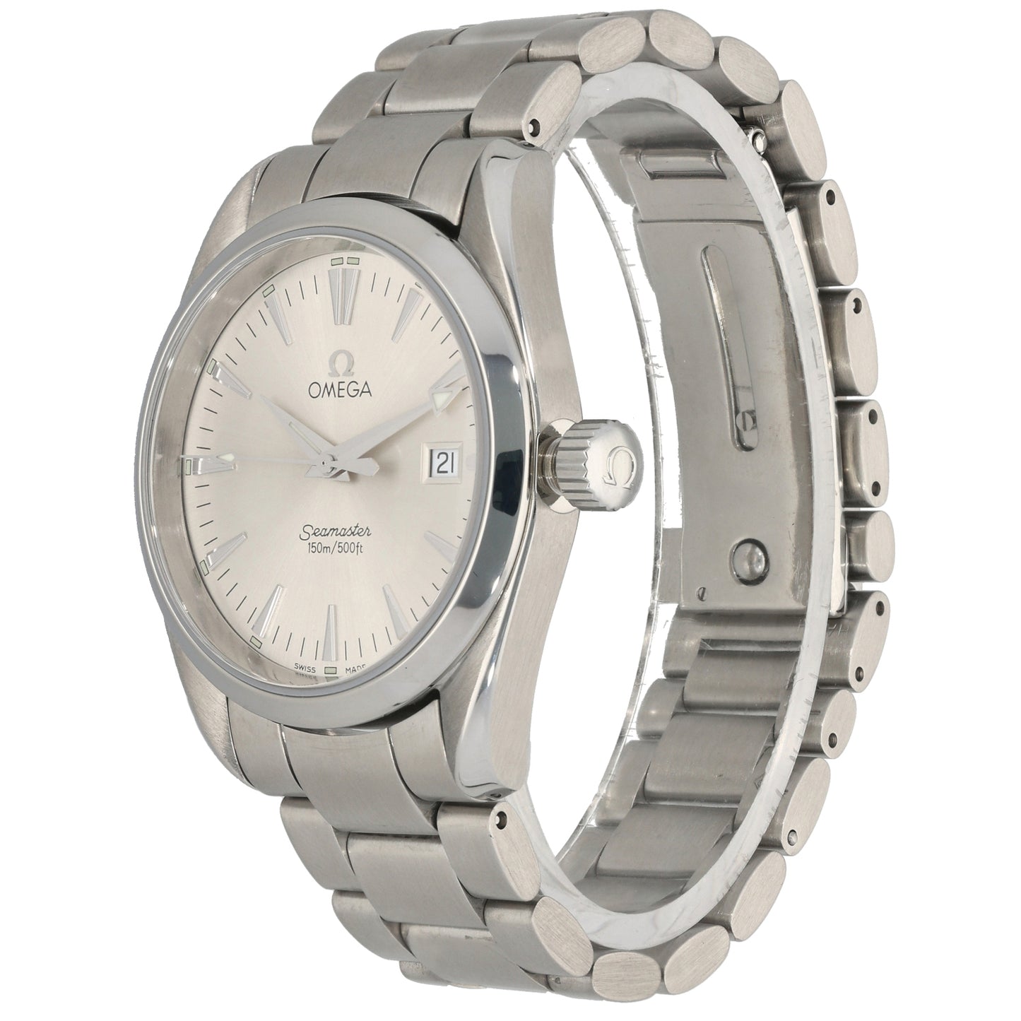 Omega Seamaster Aqua Terra 2518.30.00 36.2mm Stainless Steel Watch