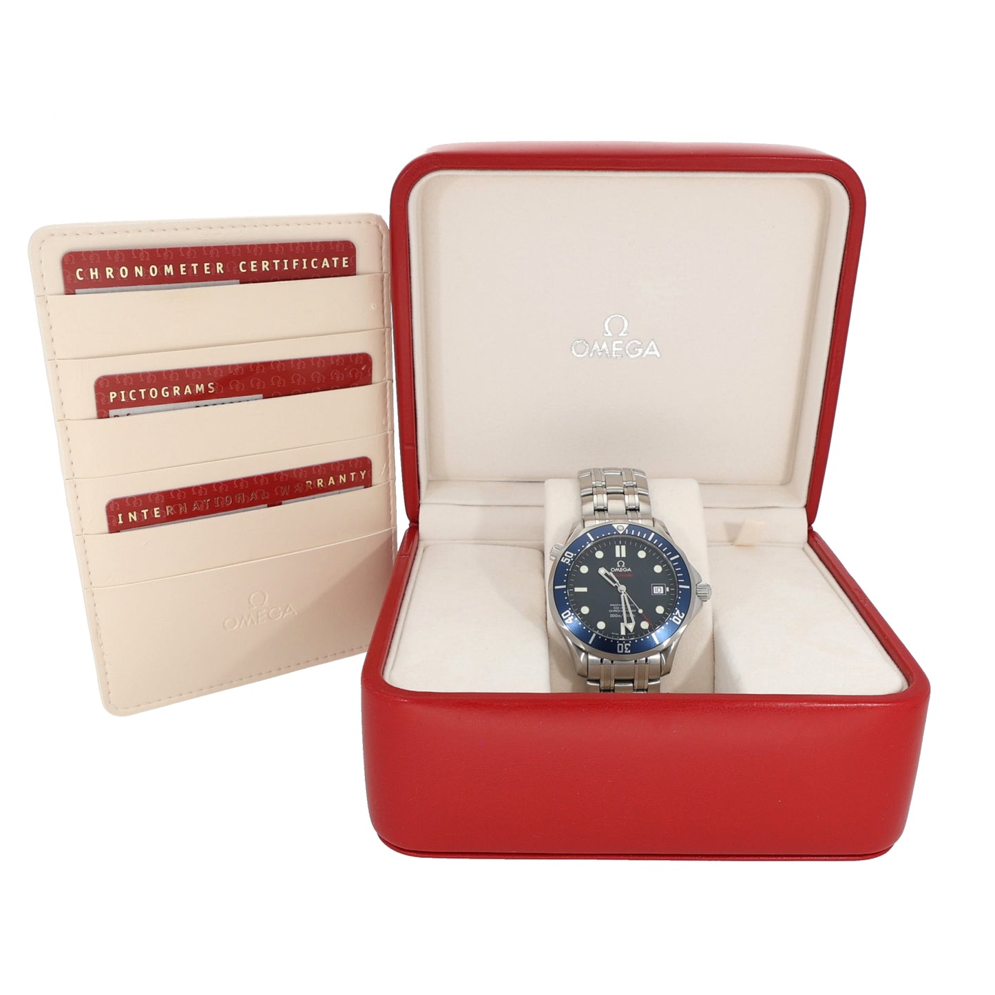 Omega Seamaster 2220.80.00 41mm Stainless Steel Watch