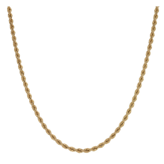 9ct Gold Necklace & Bracelet Set