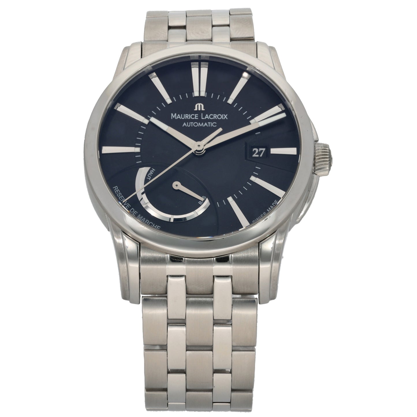Maurice Lacroix Pontos PT 6168 40mm Stainless Steel Watch