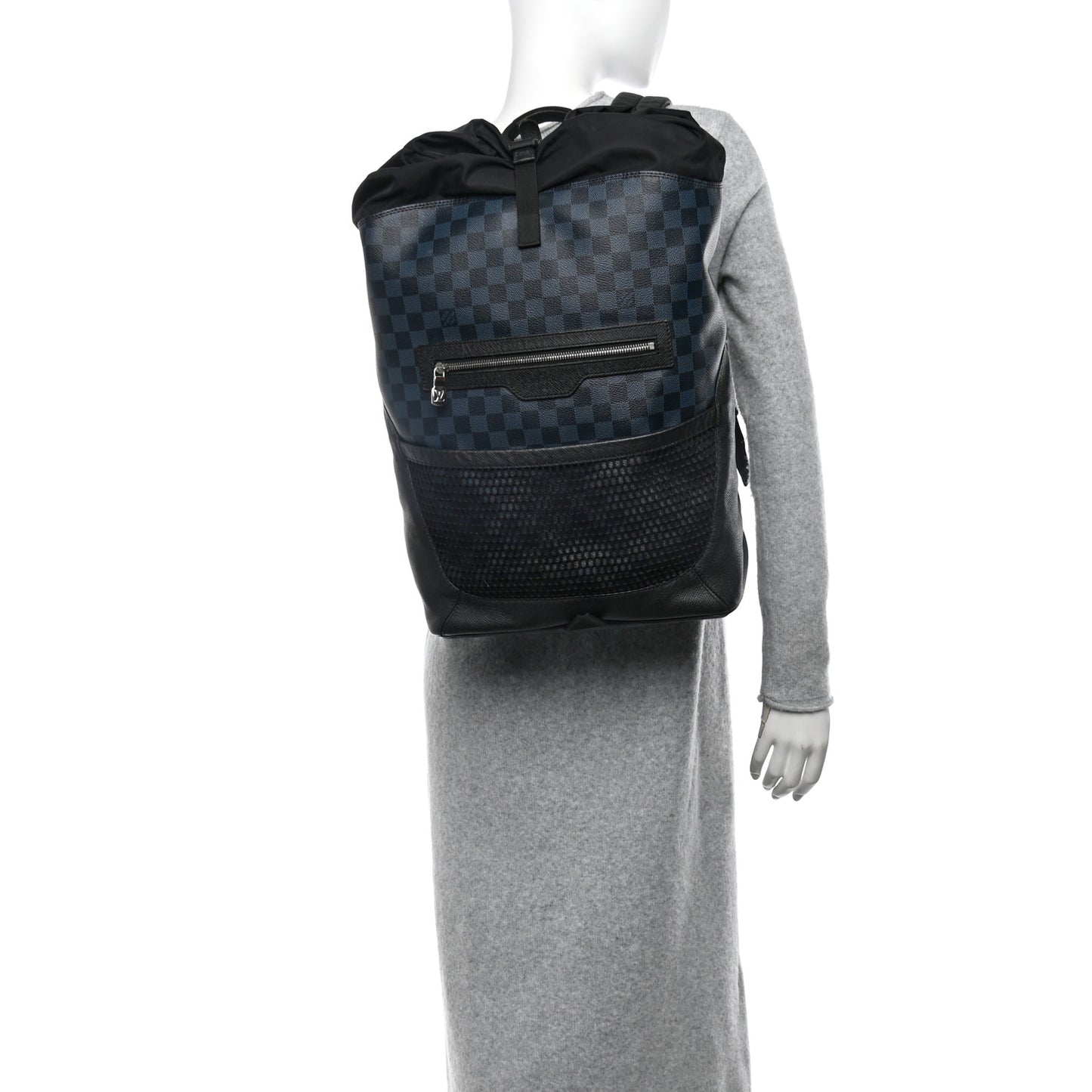 Louis Vuitton Damier Cobalt Matchpoint Backpack Coated Canvas Bag - Cobalt