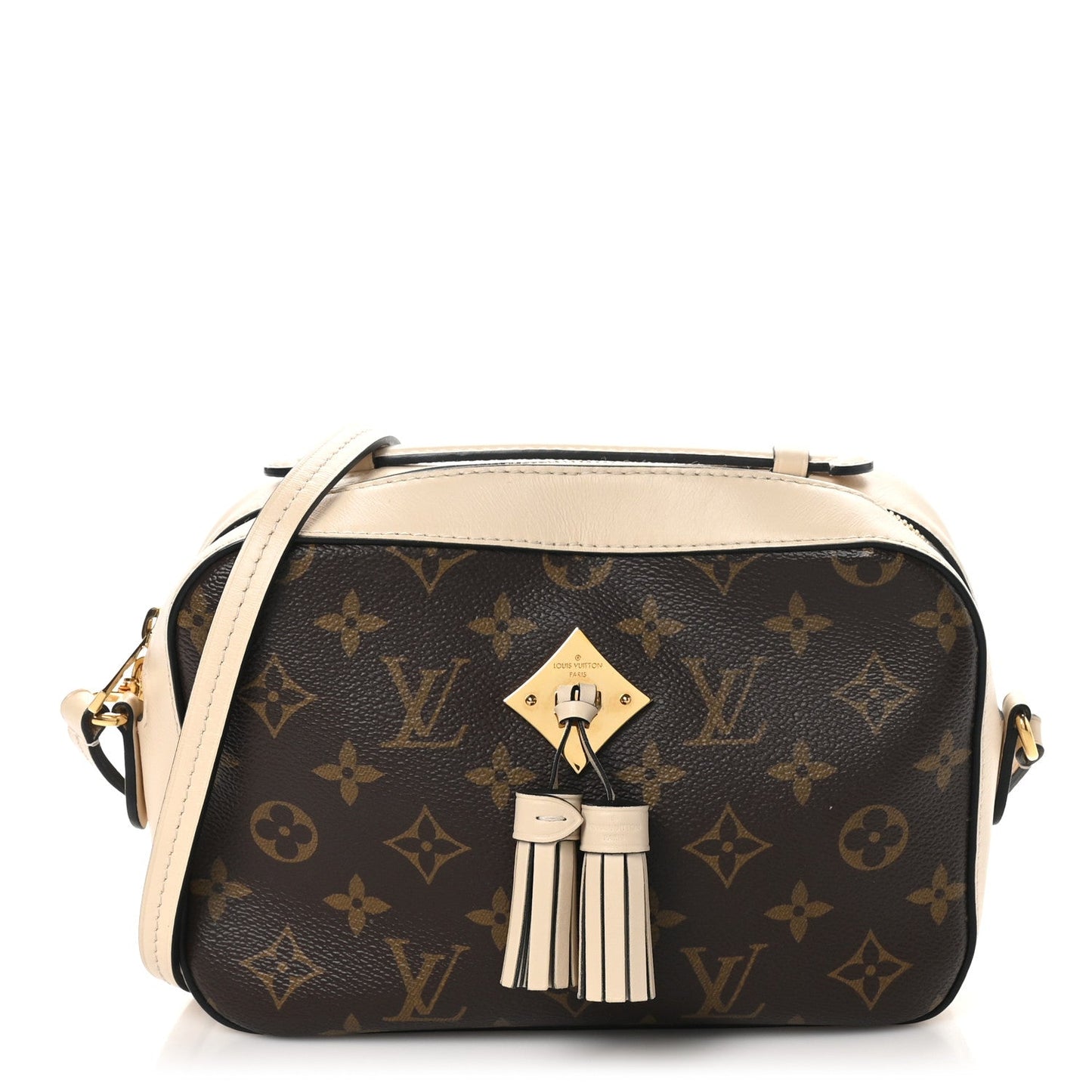 Louis Vuitton Saintonge Monogram Coated Canvas Bag - Brown