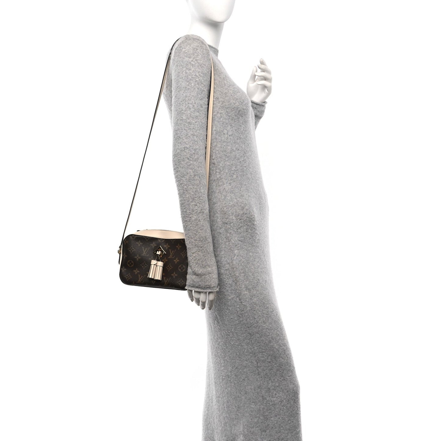 Louis Vuitton Saintonge Monogram Coated Canvas Bag - Brown