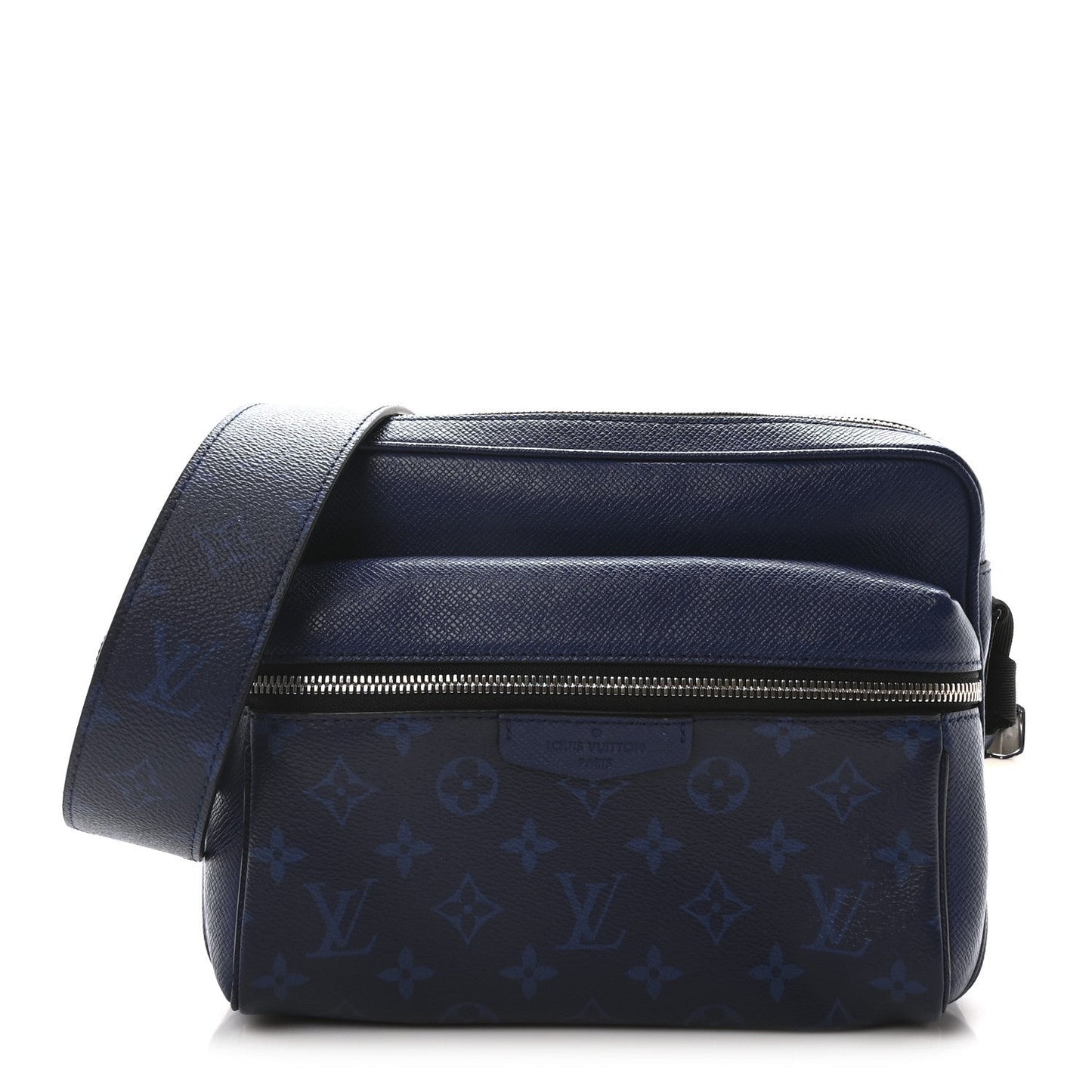 Louis Vuitton Outdoor Messenger Taigarama Coated Canvas Bag - Cobalt