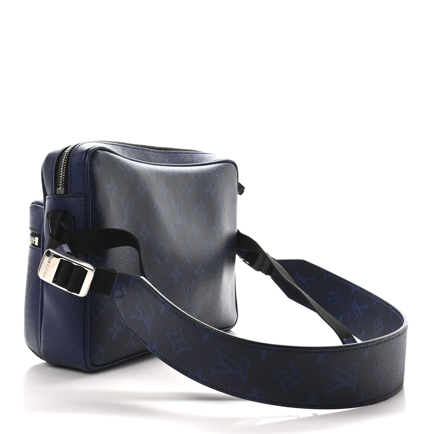 Louis Vuitton Outdoor Messenger Taigarama Coated Canvas Bag - Cobalt