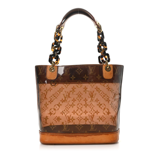 Louis Vuitton Cabas Ambre PM Monogram Vinyl Bag - Brown