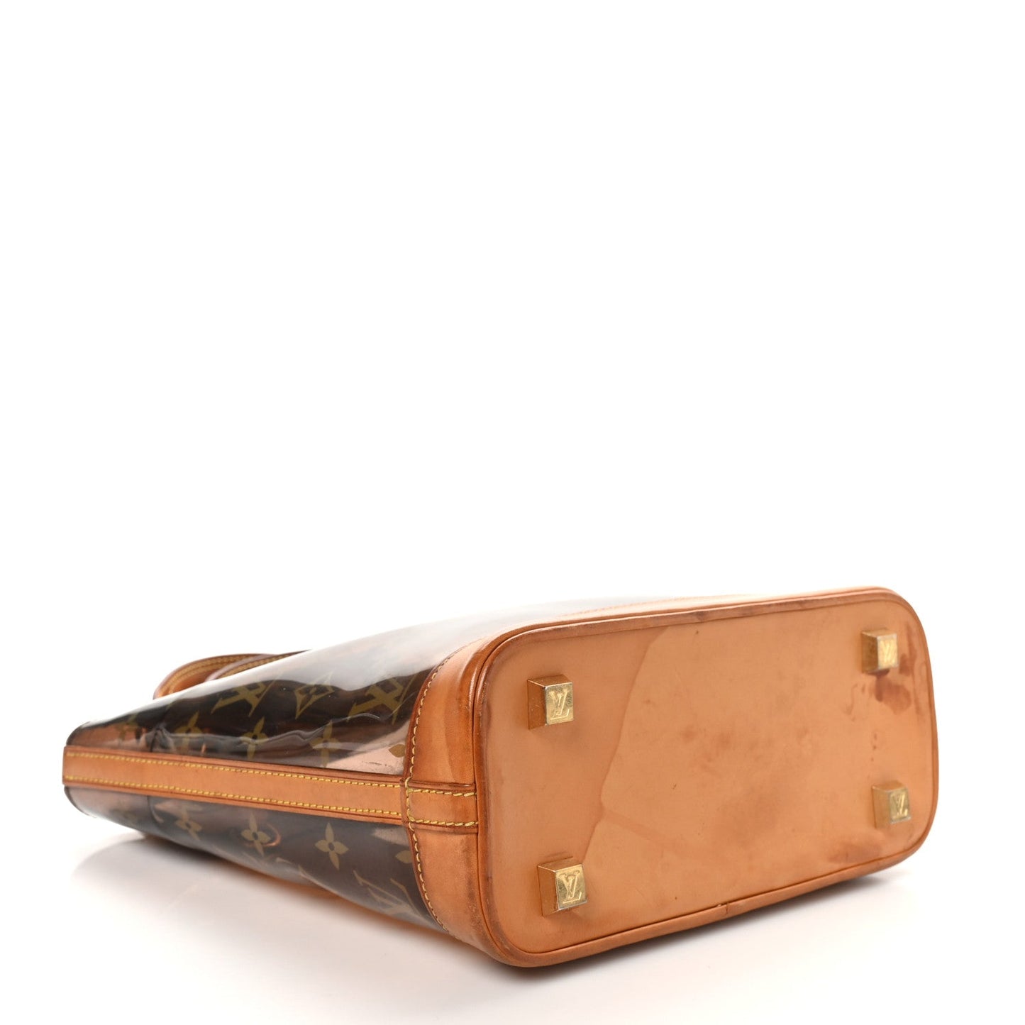 Louis Vuitton Cabas Ambre PM Monogram Vinyl Bag - Brown