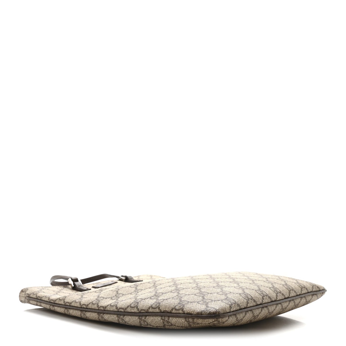 Gucci GG Monogram Plus Flat Vertical Coated Canvas Tote Bag  - Dark Brown