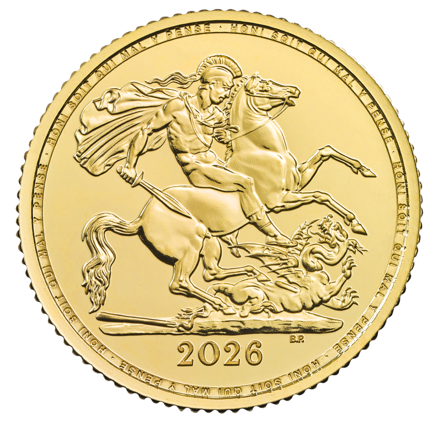 New 22ct Gold King Charles III / Queen Elizabeth II Half Sovereign Coin - Various Years