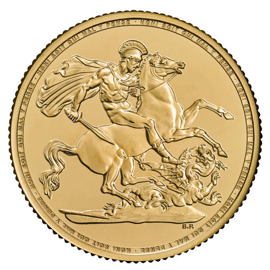 New 22ct Gold King Charles III / Queen Elizabeth II Full Sovereign Coin - Various Years